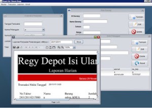 Source Code Sistem Informasi Penjualan Depot Air Minum Menggunakan Java Netbeans  