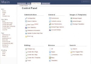 p 00048 ctl panel 300x209 - Wiki/Blog Content Management System in PHP