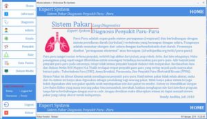 Download Source Code Sistem Pakar Diagnosa Penyakit Paru-paru Berbasis Java  