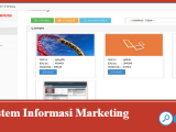Download Aplikasi Sistem Informasi Marketing menggunakan PHP  