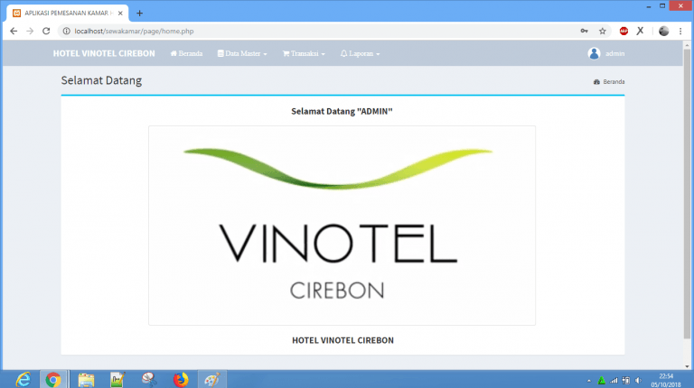Aplikasi Reservasi Kamar Hotel Berbasis Web 1 Source Code Aplikasi 3715