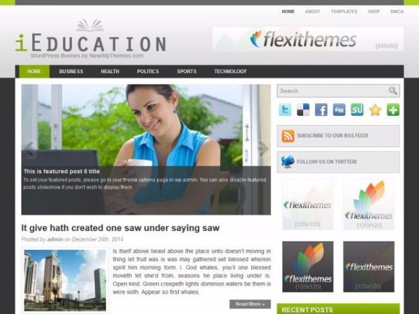 10 Template WordPress Website Universitas Premium  