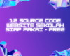 Download 12 Source Code Website Sekolah Siap Pakai - FREE 