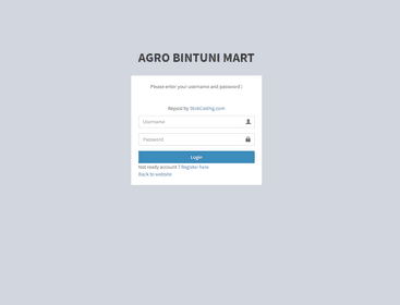 Aplikasi Penjualan Produk Pertanian Berbasis Web (Codeigniter)  