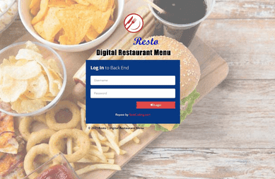 Aplikasi Pemesanan Restoran Berbasis Web (Codeigniter)  