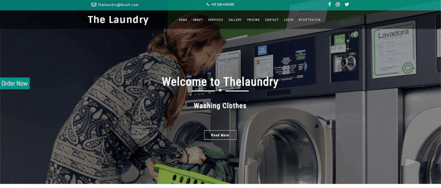 Aplikasi Laundry Berbasis Web (PHP)  