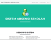 Sistem Absensi Sekolah Berbasis Web (PHP)  