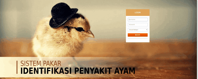 Sistem Pakar Penyakit Ayam Berbasis Web (Codeigniter)  